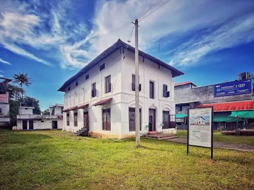 The historic Mala Jewish Synagogue, a heritage site near Giby Farm